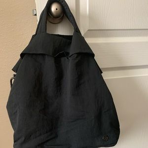 Black Lululemon On My Level Bag